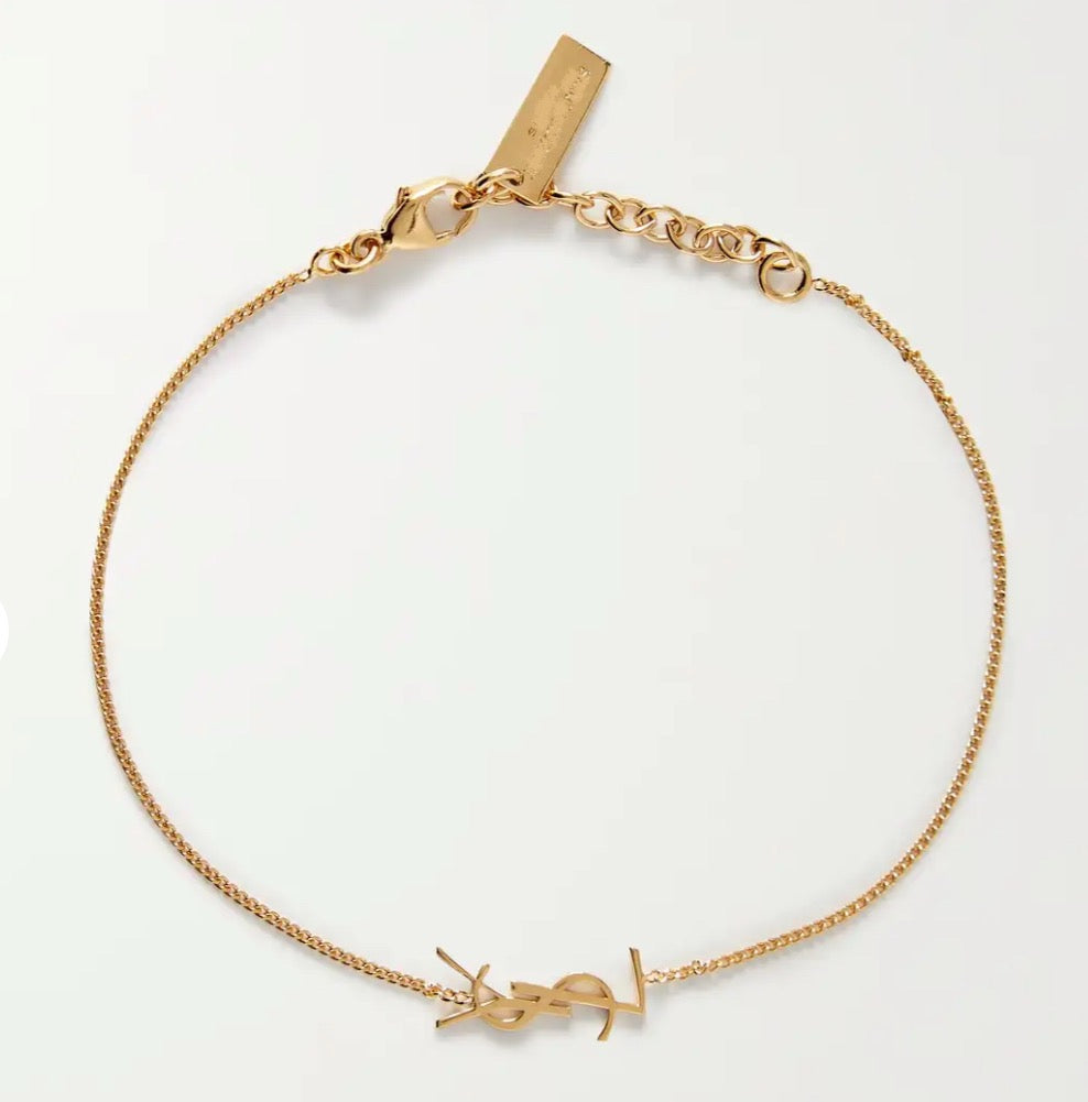 Bracelet Ella Y, plaqué or 18 carats