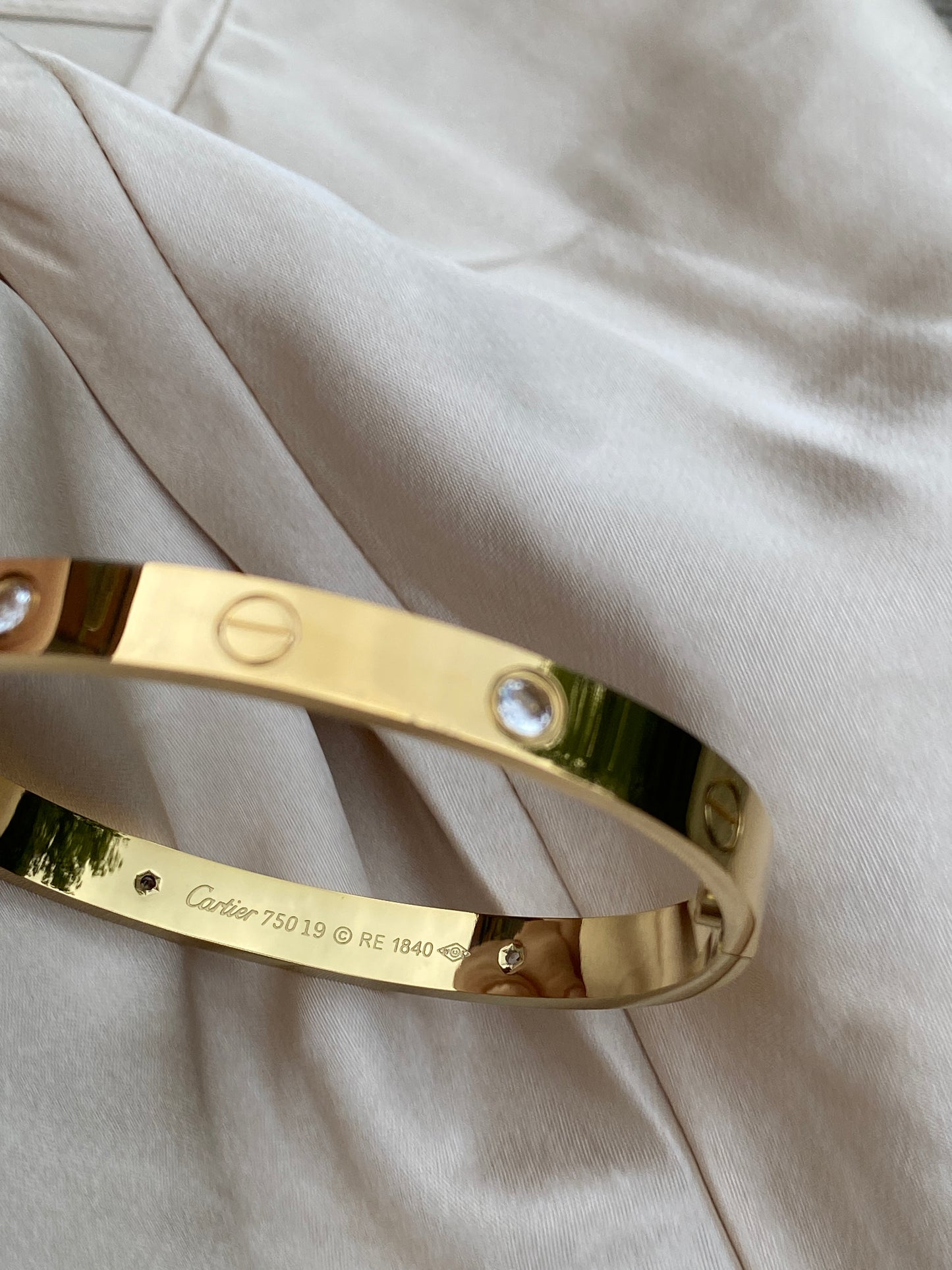 Ella Love Bracelet - 18k Gold Plated