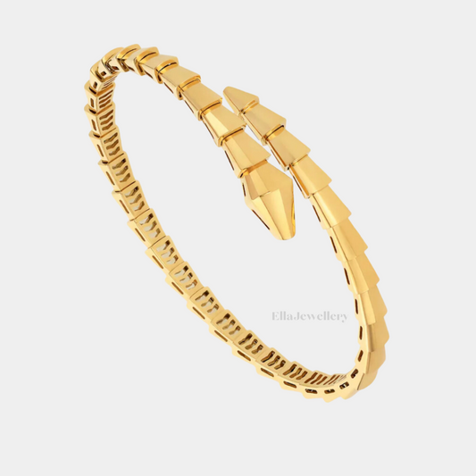 Ella Serpanti Bracelet,18K Yellow Gold Plated