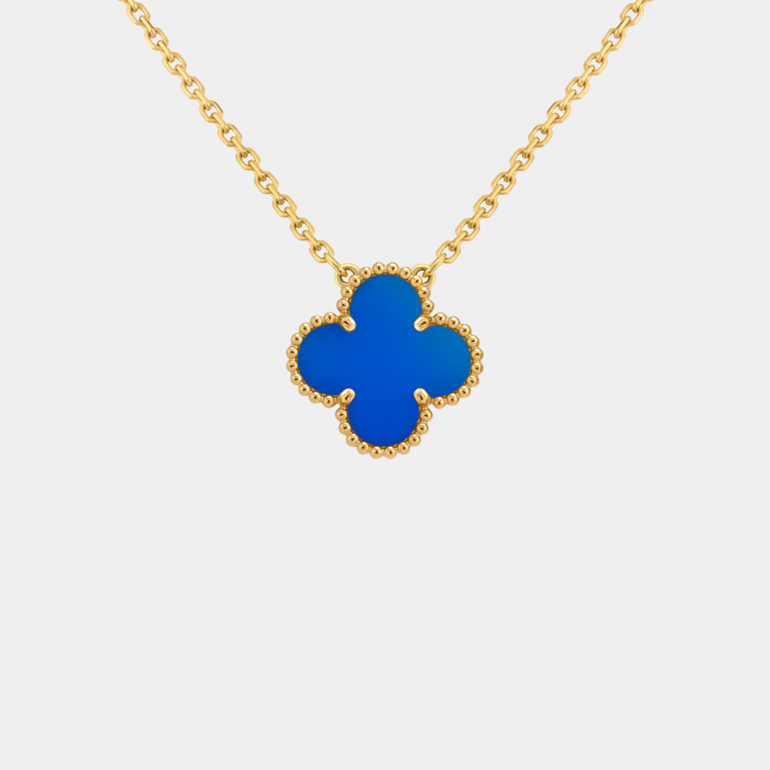 Collier Ella Clover, or 18 carats, étanche